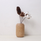 Japanese Wooden Bud Vase